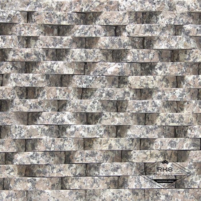 Фасадный камень Плетёнка — Гранит Южно-Султаевский в Белгороде